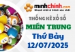 Thống kê XSMT 12/07/2025 – Thống kê KQXS Miền Trung ngày 12/07/2025