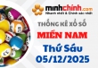 Thống kê XSMN 05/12/2025 – Thống kê KQXS Miền Nam ngày 05/12/2025