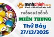 Thống kê XSMT 27/12/2025 – Thống kê KQXS Miền Trung ngày 27/12/2025
